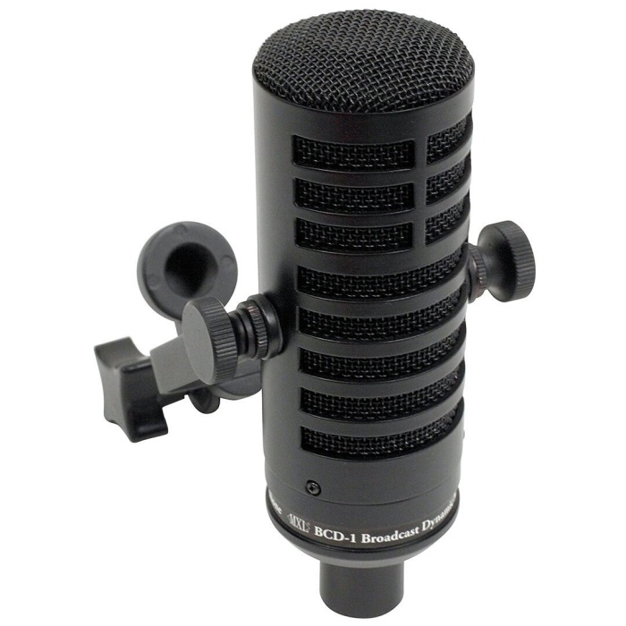 MXL Microphones 01 0053 BCD-1 Yayın ve Konferans Mikrofonu | Dinamik End-Address Radyo ve Podcast Tonu